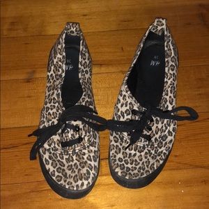 H&M Leopard Print Sneakers